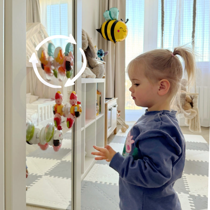WOOPIE BABY Fidget Spinner Sensorisch set van een  Bij, Kippetje en Konijn - 3 Stuks