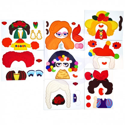 CLASSIC WORLD Magnetische Puzzel Prinsessen – 44 stuks