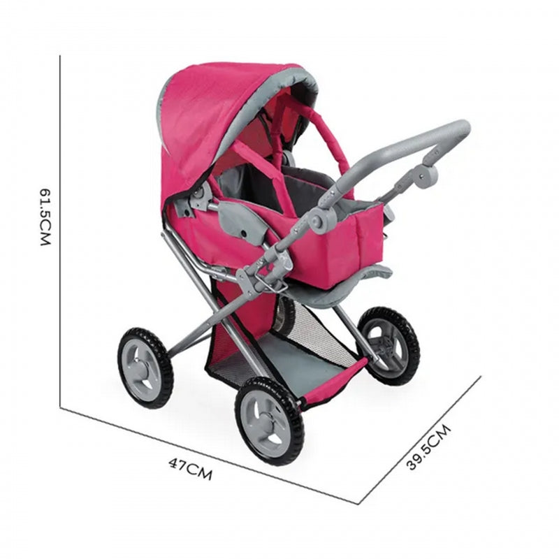 WOOPIE Poppenwagen 4-in-1 Draagzak Verstelbaar