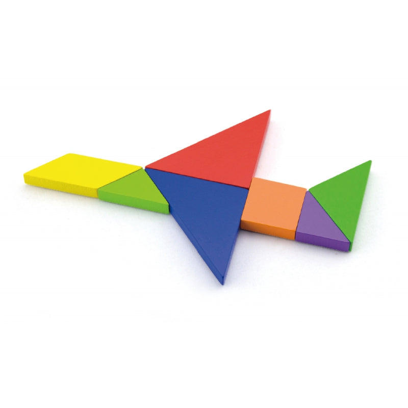 VIGA  Houten Tangram Puzzel met FSC-certificaat