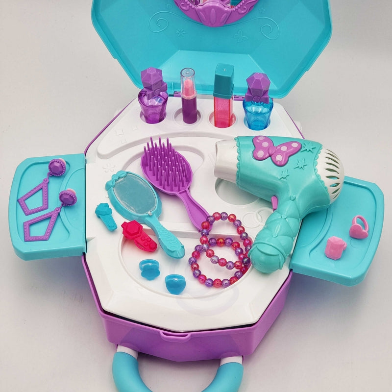 WOOPIE 2-in-1 Speelgoed Schoonheidssalon in een Koffer