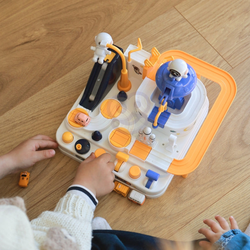 WOOPIE Interactieve Hindernisbaan voor Auto's 'Avontuur van de Astronaut