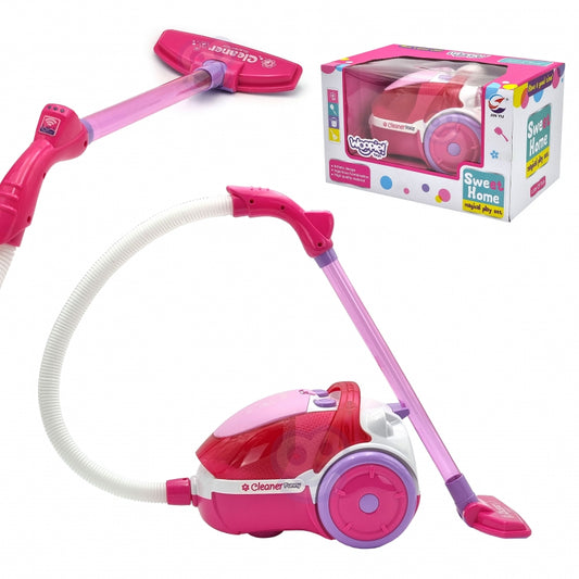 WOOPIE Speelgoed Stofzuiger voor Kinderen met Zuigfunctie - Roze