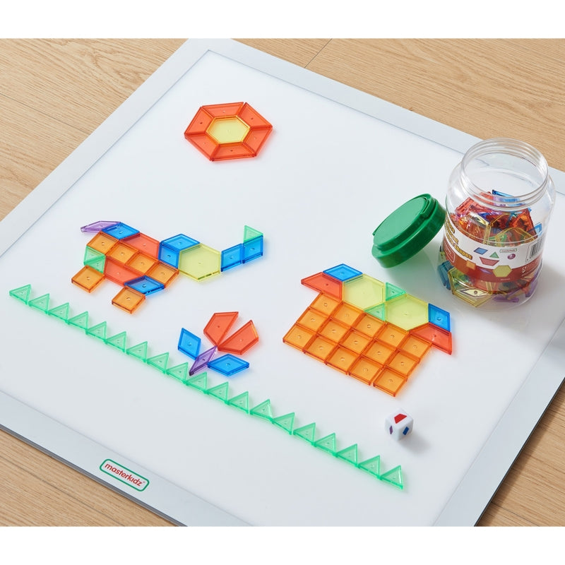 MASTERKIDZ Tangram Mozaïekblokkenset - 140 stuks