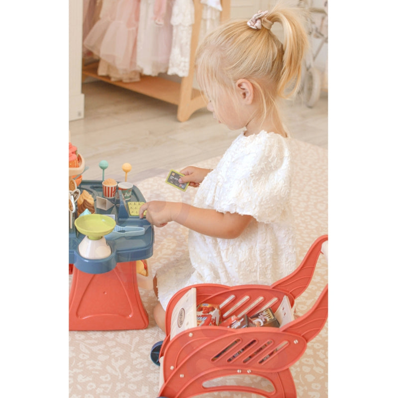 WOOPIE Speelgoed Supermarkt Winkelwagen inclusief 40 Accessoires