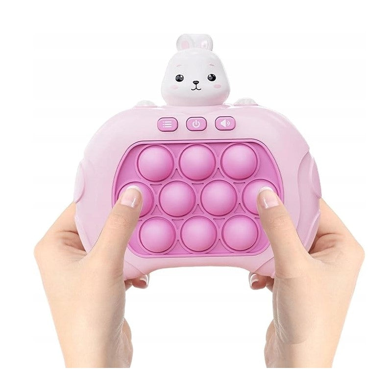 WOOPIE Fidget Spel POP IT roze Konijn, Antistress