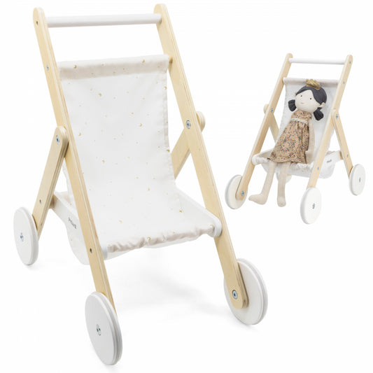 VIGA houten poppenwagen