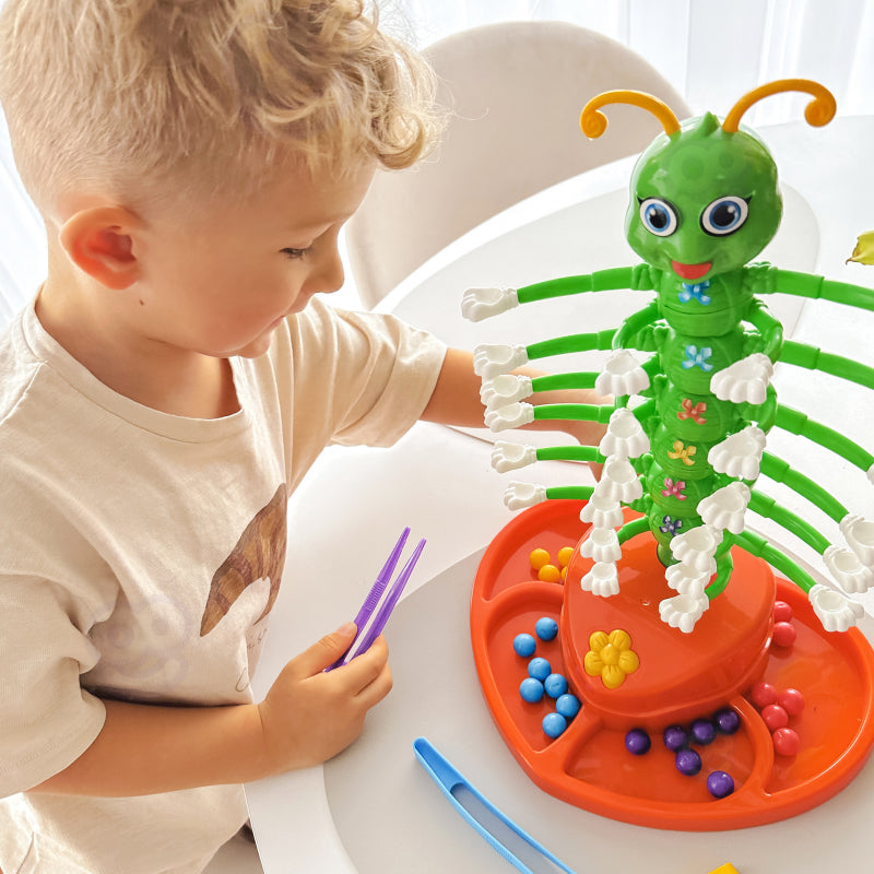 WOOPIE Dansende Duizendpoot bordspel - Behendigheidsspel