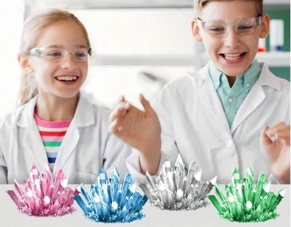 DIY kristallen maken set - zelf kristallen maken - kristallen kweken - Experimenteer set - STEM speelgoed