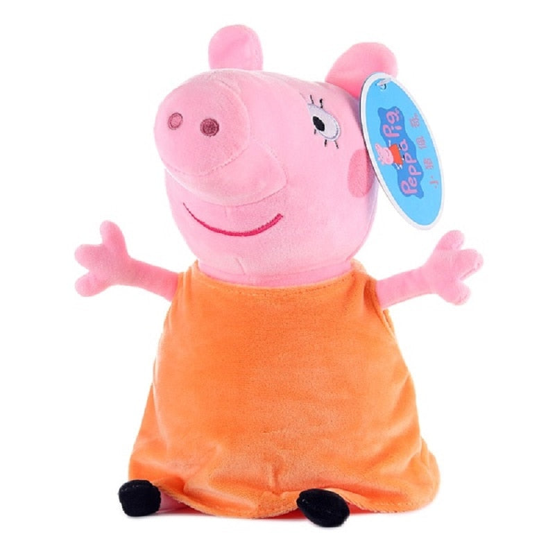 Peppa Pig Mama Knuffel 30 cm – Oranje