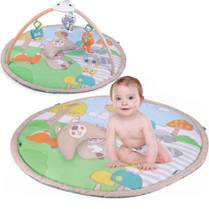 Interactive baby Speelmat - Speelkleed voor ontwikkeling baby's en Peuters - 8 Melodieën - Projector - 104 cm